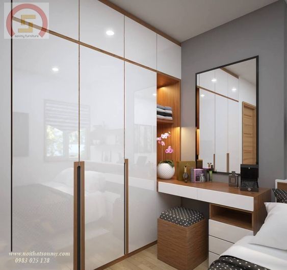 Thiết kế tủ âm tường đẹp Thiết kế, sản xuất & lắp đặt nội thất chất ...