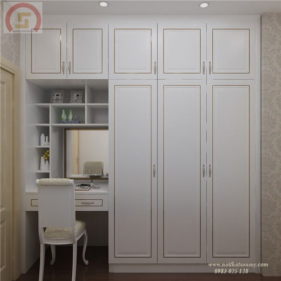 Thiết kế tủ âm tường đẹp Thiết kế, sản xuất & lắp đặt nội thất chất ...