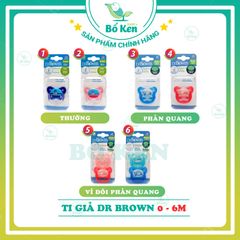 Ti Giả Chỉnh Nha Dr Brown's [Cam kết 100% Chính Hãng]