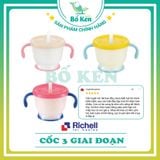 Cốc Tập Uống 3 Giai Đoạn RICHELL [HÀNG CHÍNH HÃNG]