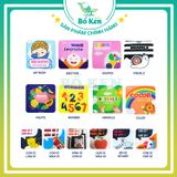 Bộ Sách vải Lalala baby Song Ngữ Bé Yêu Thích Nhất