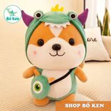 Sóc Shiba Nhồi Bông Cosplay Siêu Xinh [Size 25 cm]