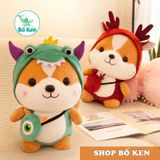 Sóc Shiba Nhồi Bông Cosplay Siêu Xinh [Size 25 cm]