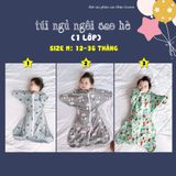 Túi Ngủ Chũn Cocoon Hình Sao - Giúp Bé Ngủ Ngon, An Toàn [100% Chính Hãng]