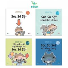 Bộ Sách Sóc Sợ Sệt [Combo 4 Cuốn]