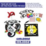 Combo Đồ Chơi Kích Thích Thị Giác Và Giác Quan Trẻ Sơ Sinh [Cho Bé Từ 0 - 6 Tháng]