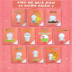 Sách - Trọn Bộ 19 cuốn Ehon Momo - Chú Bé Quả Đào [phần 1 và phần 2 - Tái Bản