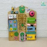 BẢNG BẬN RỘN - BUSY BOARD Rèn Luyện Vận Động Tinh Lalala Baby