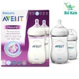 Bình Sữa Philips Avent Natural Chính Hãng [Hỗ trợ đổi Size Núm]