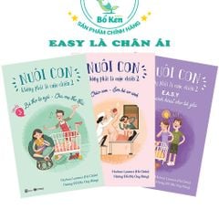 Sách - Bộ Nuôi Con Không phải là cuộc chiến 2 [ BẢN MỚI] [Combo 3 cuốn Và Có Bán Lẻ Cuốn]