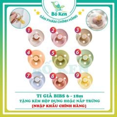 TI NGẬM BIBS [TẶNG HỘP ĐỰNG HOẶC NẮP TRỨNG]