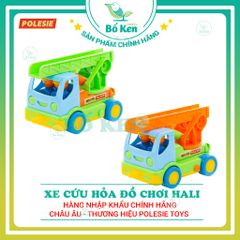 Xe cứu hỏa HaLi đồ chơi cao cấp [Nhập Khẩu Chính Hãng Châu Âu Mã số: GD/PO-3225 - Thương Hiệu Polesie Toys]