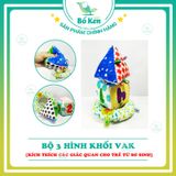 Bộ 3 hình khối VAK – Kích thích giác quan cho trẻ từ sơ sinh - PiPo