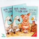 Sách - Picture Book Song Ngữ - Quả Trứng Của Lợn Con