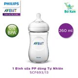 Bình Sữa Philips Avent Natural Chính Hãng [Hỗ trợ đổi Size Núm]