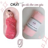 Ga cũi Chũn Nest - Mềm mịn, co giãn, thấm hút tốt cho bé yêu - 100% Chính Hãng Chũn Cocoon