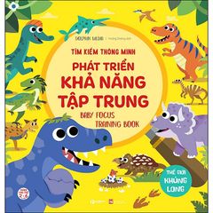 Sách - Tìm Kiếm Thông Minh Phát Triển Khả Năng Tập Trung [Cho bé 2-6 tuổi]