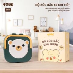 Bộ Xúc Xắc Gặm Nướu 10 Chi Tiết