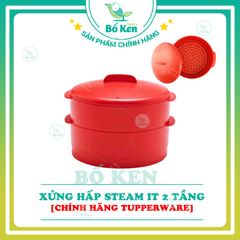 Xửng Hấp Steam It 2 Tầng [ CHÍNH HÃNG TUPPERWARE]