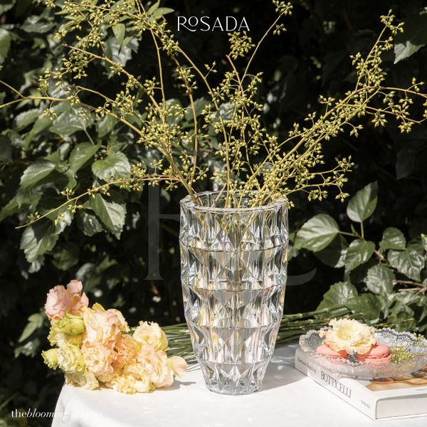  Lọ hoa pha lê kim cương 