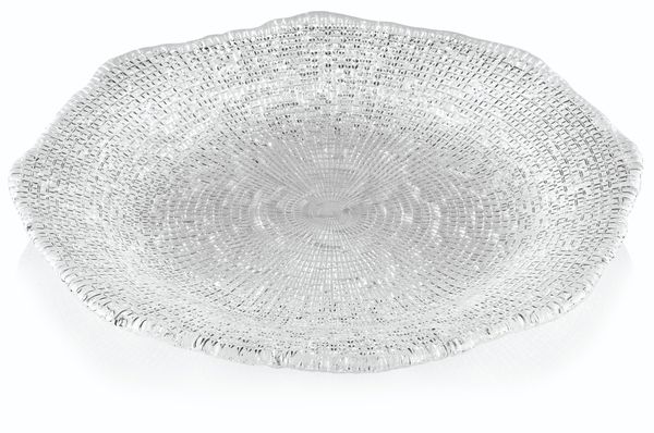  Đĩa sâu lòng pha lê Diamante 18cm 