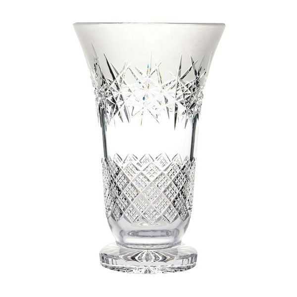  Lọ hoa pha lê Jika trắng 30.5cm 