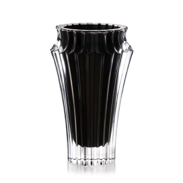  Lọ hoa pha lê Crown Jewel đen 