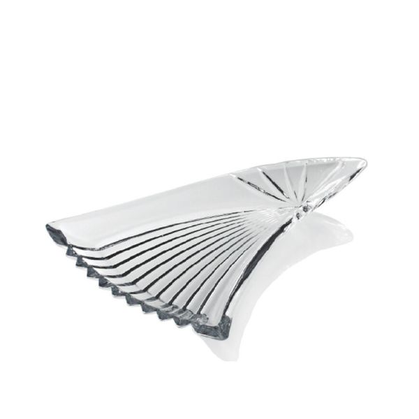  Đĩa pha lê Falling Star 33cm 