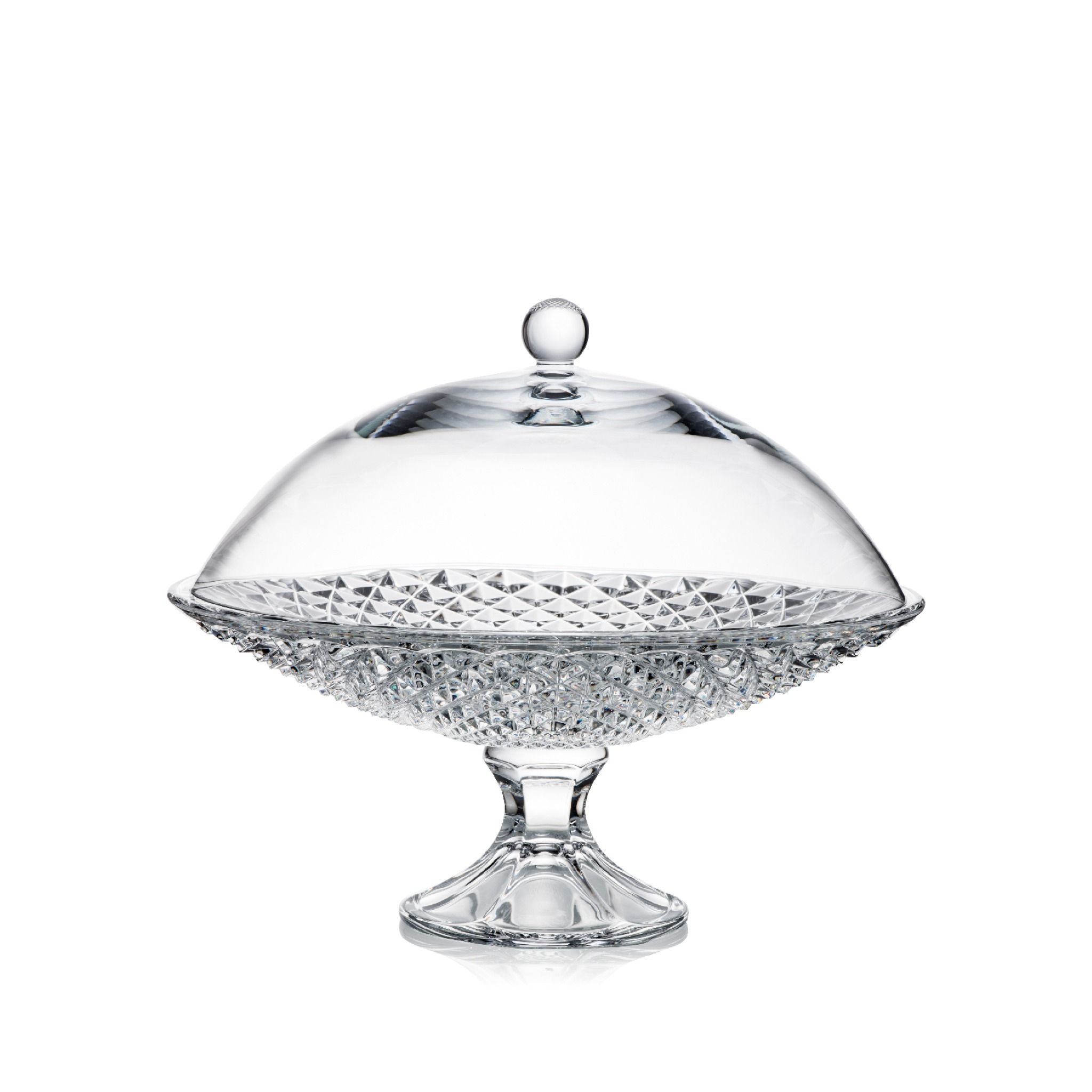  Chân bồng pha lê có nắp Diamond 