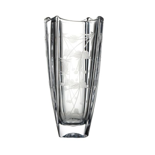  Lọ hoa bom vuông 30,5cm mài dâu 