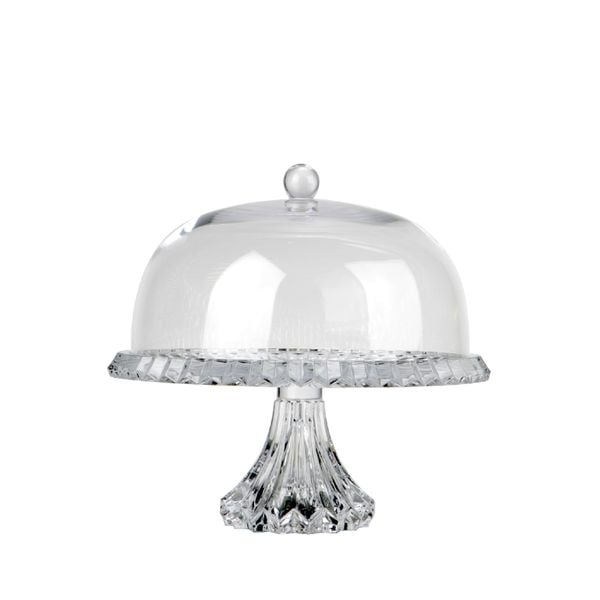  Chân bồng pha lê có nắp Crown Jewel 