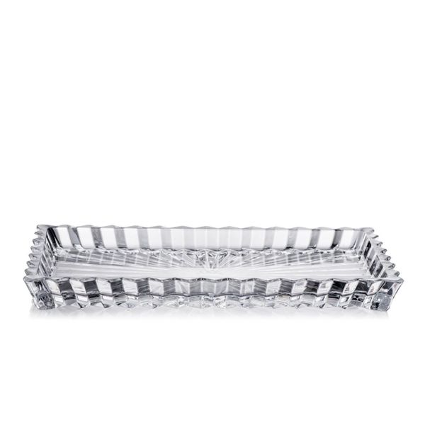  Đĩa pha lê chữ nhật Crown Jewel 