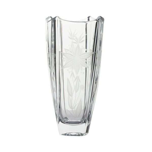  Lọ hoa bom vuông mài hoa 6 cánh 30cm 