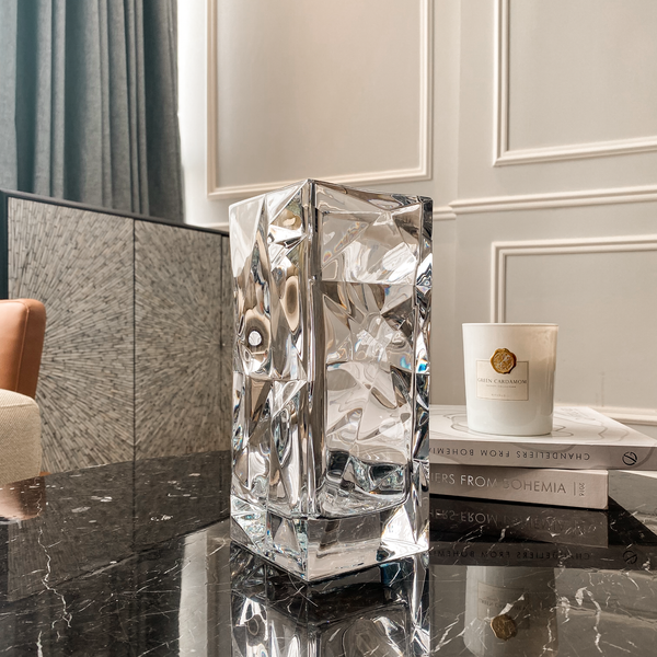  Lọ hoa pha lê trụ Crystalization 