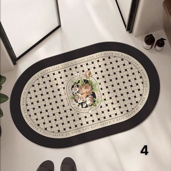  Thảm phòng tắm silicol siêu thấm hút nước - 4 