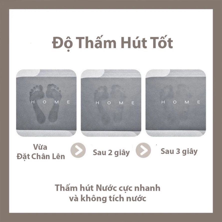  Thảm silicon siêu thấm hút nước 2 