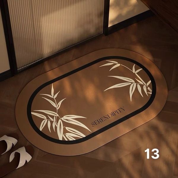  Thảm phòng tắm silicon siêu thấm hút nước - 13 