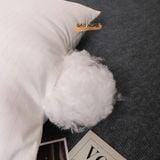 RUỘT GỐI NẰM LÔNG VŨ MICROFIBER Cao Cấp Nặng 1,5kg Chuẩn Hàng Loại 1 
