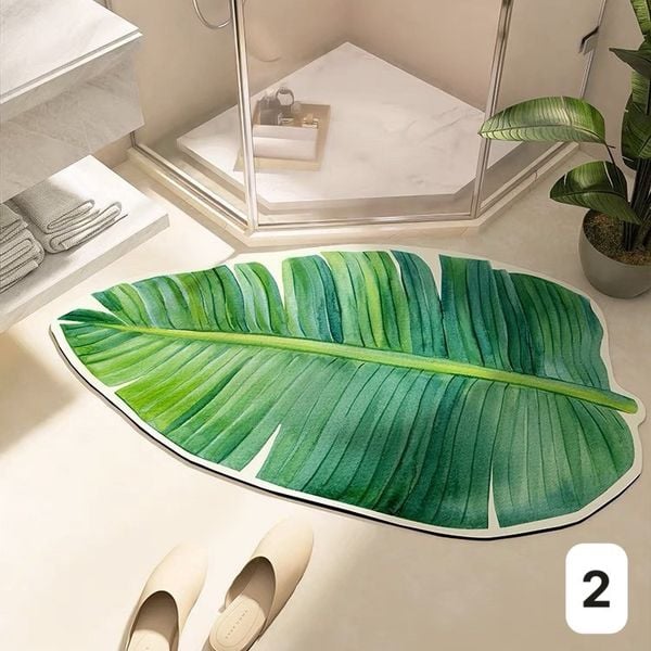  Thảm phòng tắm silicon siêu thấm hút nước 2 