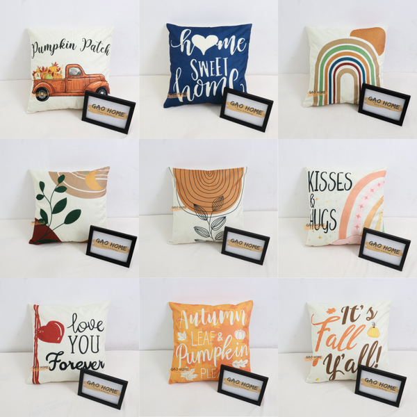  Gối TỰA LƯNG - Trang Trí Ghế Sofa 