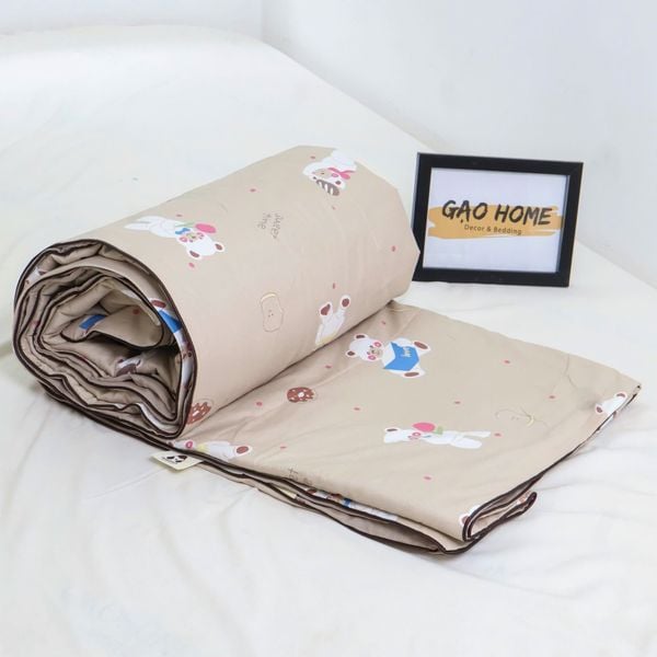  CHĂN LẺ Chăn Hè Cotton Đũi Hàn Quốc Cực Mềm Mịn, Chăn Sơ Đậu Nành Nhập Khẩu, Mền Lẻ, Chăn Bông CL16 