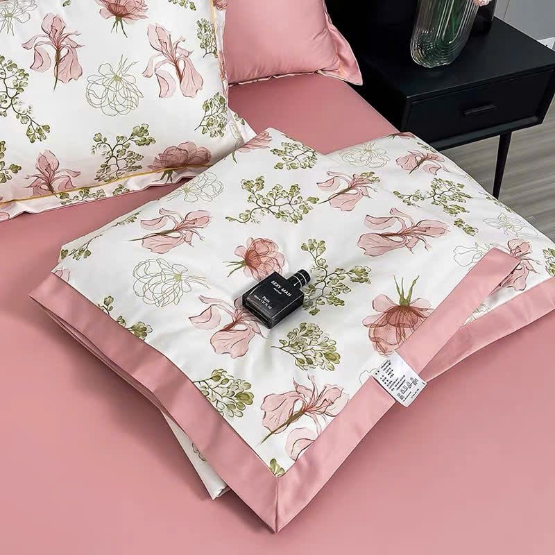  Cotton Lụa HOA VĂN - CHĂN HÈ CLH09 