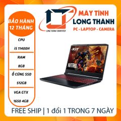 Laptop Acer Nitro 5 Eagle AN515-57-5669 Geforce GTX 1650 4GB Intel Core i5 11400H 8GB 512GB 15.6″ 144Hz IPS