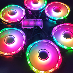 Fan Led RGB Coolmon Kim Cương