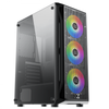 CASE XIGMATEK NYX AIR 3F (EN40924) – GAMING M-ATX, KÈM 03 FAN BLACK