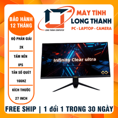 MÀN HÌNH INFINITY CLEAR ULTRA – 27″ – 2K HDR IPS – 165HZ – GAMING