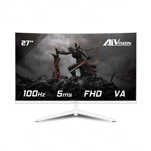 Màn hình cong AiVision A275FC 27″ FHD VA 100Hz 5ms (White)