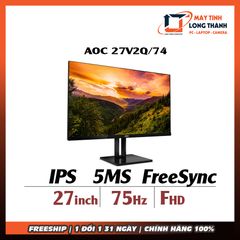 MÀN HÌNH AOC 27V2Q/74 Full HD IPS 75Hz Chính Hãng