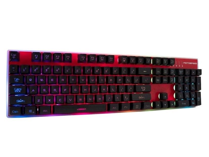 Bàn Phím Giả Cơ Motospeed K11 Led Gaming (Đen Đỏ)