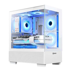 Case Jetek CSGO2 Combat White (No Fan) (M-Atx)